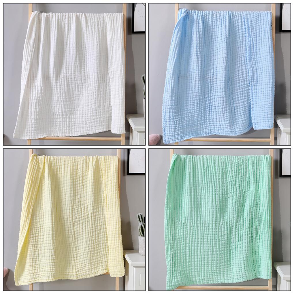 Baby Blanket Cotton Kids Swaddling Newborn Sleeping Towel Portable Travel Infant Stroller Washcloth 105x105cm for Home