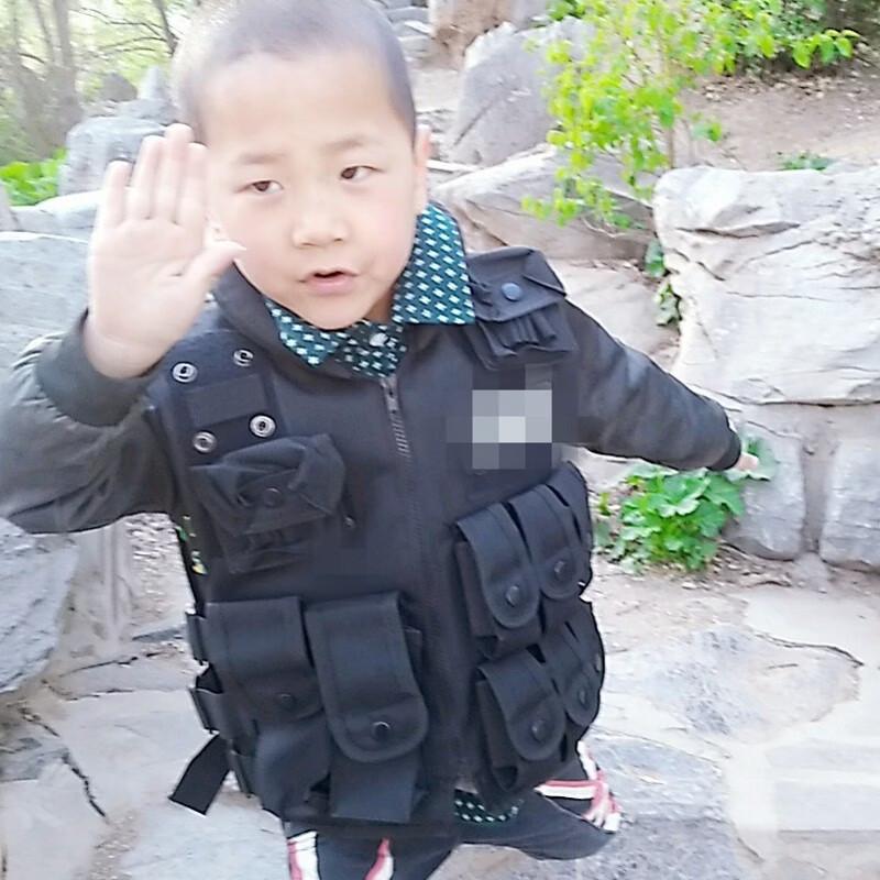 Детский тактический жилет для фотосъемки Mussel