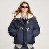Chuyu Women's 2025 Winter Collegiate Puffer Down Jacket