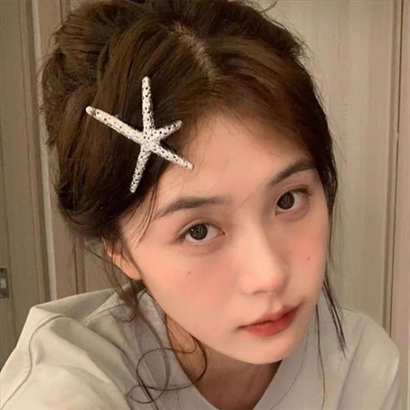 Grace Seestern Haarspangen für Frauen und Mädchen, Haarspangen, Seitliche Haarspangen, Haarschmuck