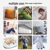 Vacuum Compressed High Elastic PP Cotton Cushion Filling for DIY Toy or Doll.