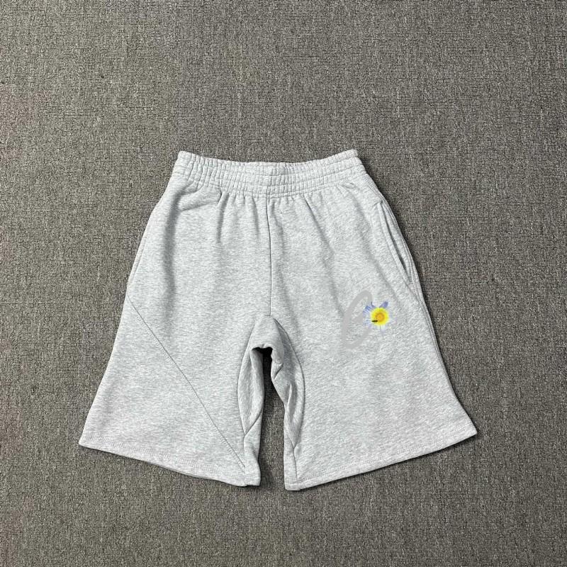 Cort Short Devil Island Print Shorts Mens Hip Hop Skate Casual Sweatpants Trendy Streetwear