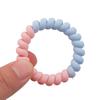 Frosted Color-Matching Telephone Line Hair Ring - Large Bracelet & Headband for Face Washing and Ponytails