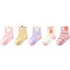 Balabala Baby Cotton Short Socks 5-Pack