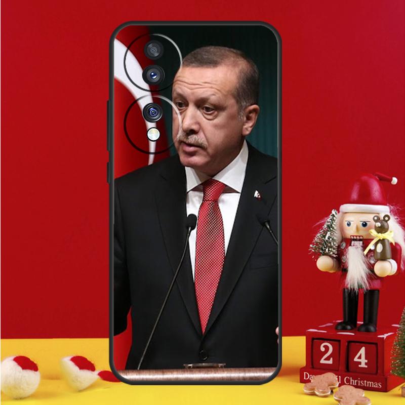 President Turkey Recep Tayyip Case For Honor Magic 8 5 6 7 Pro Honor Win RT 50 70 90 200 400 Lite X8c X9b X9c X9a X9d Cover