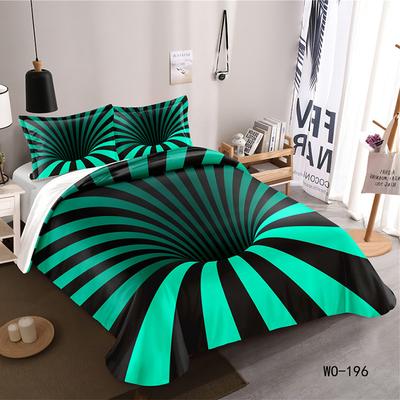 RunGrape Set Copripiumino 3D Biancheria da Letto Matrimoniale Singolo Queen King Size 240x220 Copriletto Nordico 150 Lino Letto Euro Biancheria da Letto 200x200