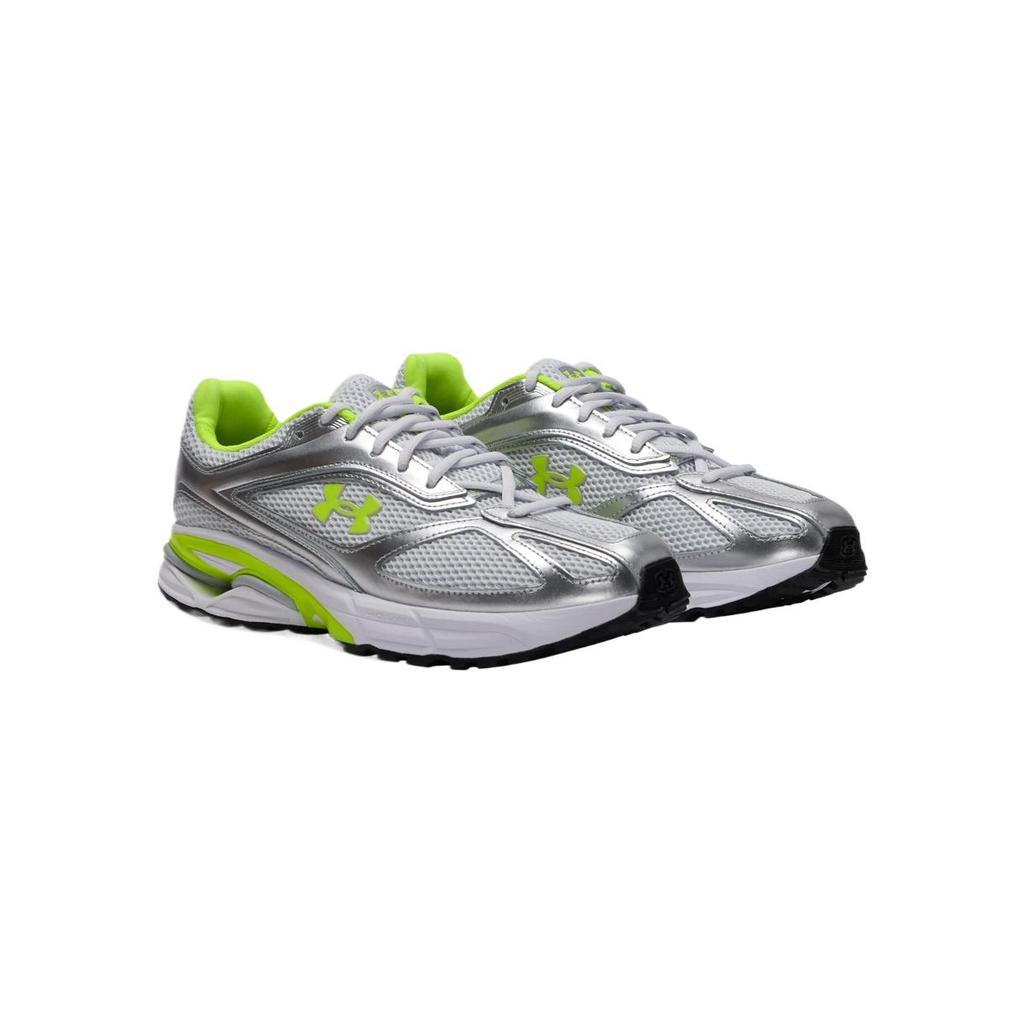Under Armour HOVR Apparition Comfortable Fashion Simple Versatile Low-Top Lifestyle Casual Shoes Unisex Sneaker Silver Gray 3027595-023