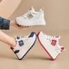Women's Shoes 2026 Spring New Item Women's Thick Soled Casual Single Shoes Height Increasing Dad Shoes