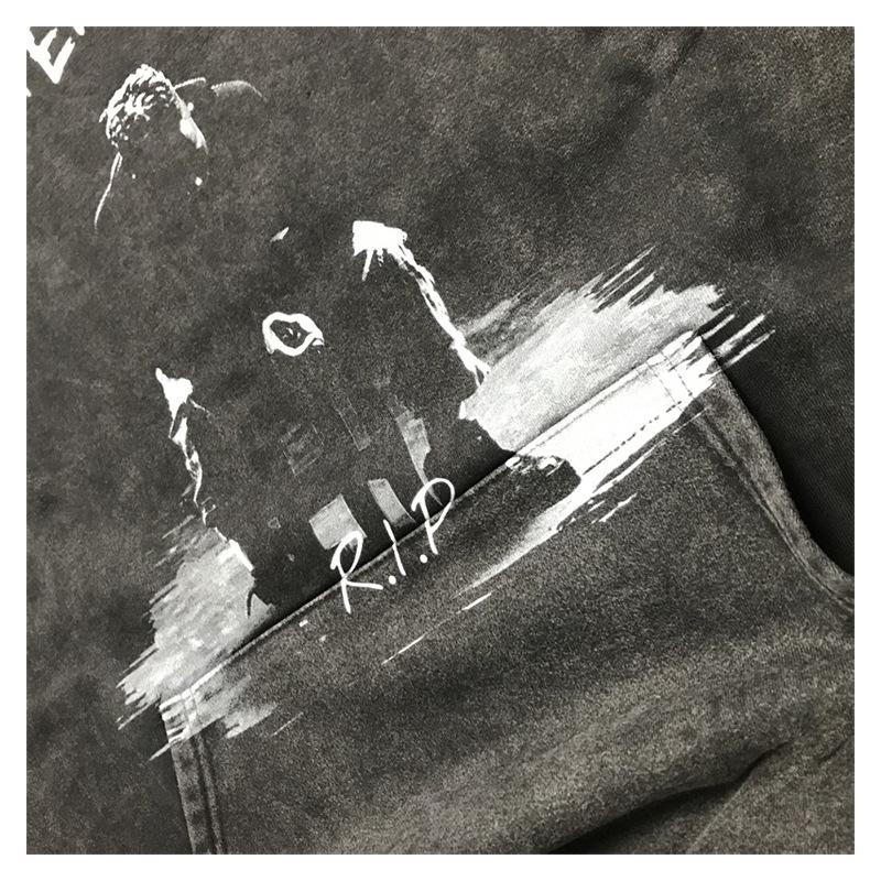 American Retro XXXTentacion Character Print Hip Hop Hoodie Sweatshirt