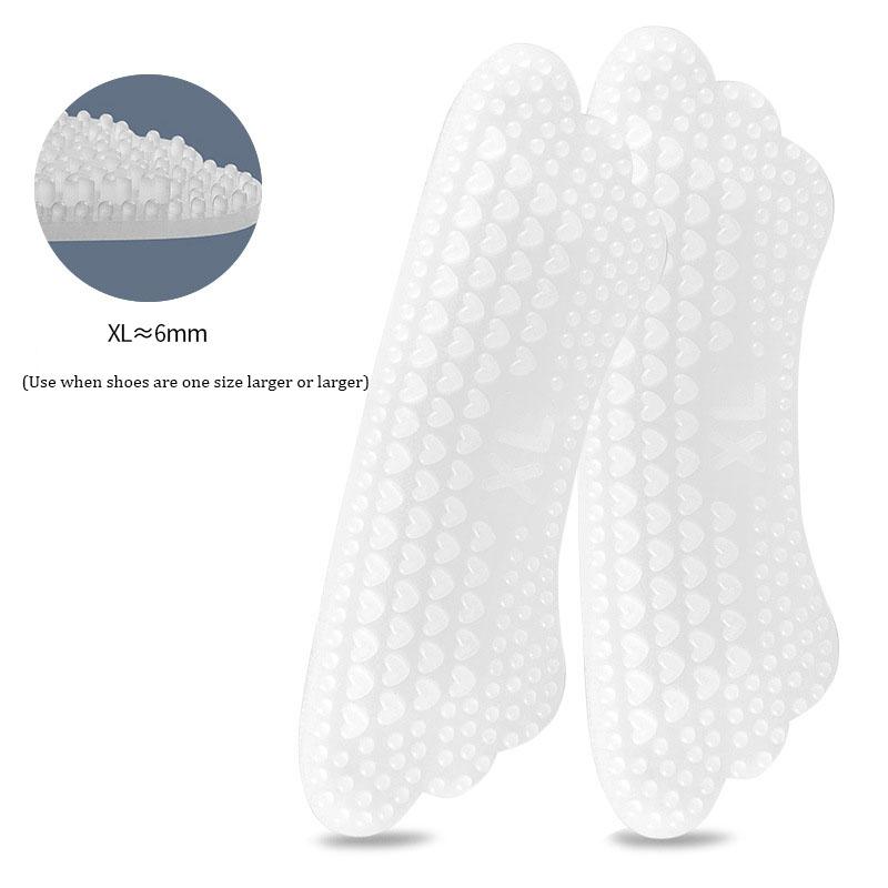 New Silicone Gel Heel Stickers Heel Cups Inserts Shoe Pads Heel Protector for Footwear Reduce Shoe Size for Women Men Anti Slip