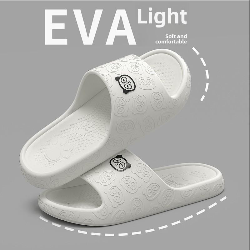 

Тапочки из ЭВА для мужчин, принимающих душ, и женщин, остающихся дома летом. Тапочки нескользящие и без запаха с толстой подошвой 38-39