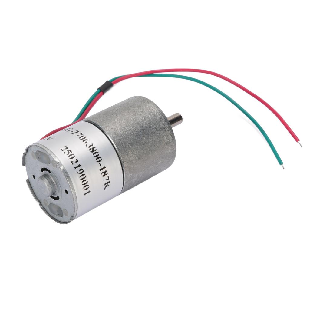 DC Převodový motor 27mm Měděný Bezhlučný Motor s převodovkou pro Dvířka pro domácí mazlíčky Elektronický zámek