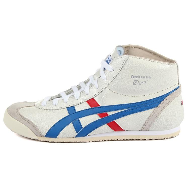 New Onitsuka Tiger Mexico Mid Runner 'White Blue Red' DL409-0142