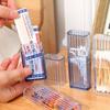 Cotton Swab Holder Cotton Swab Dispenser with Lid Travel Box Cotton Swab Jar Clear Acrylic Storage Box Bathroom Countertop Decor