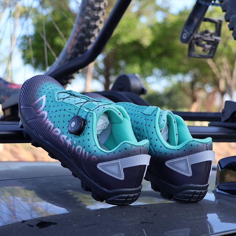 Scarpe da ciclismo MTB-DC-05 XC/Trail/MTB (Scarpe da ginnastica da uomo) - Scarpe da ginnastica da uomo per bici da strada gravel, scarpe MTB antiscivolo di alta qualità