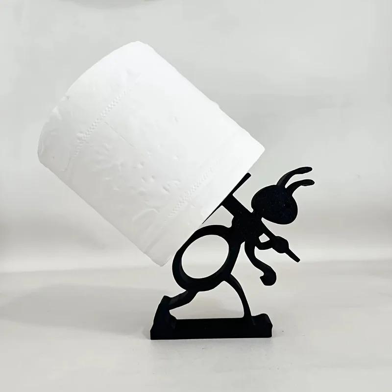 1pc Cute Simple Animal Tissue Holder -Minimalist And Practical Paper Roll Holder An Ideal Creative For Holiday Gift Idea