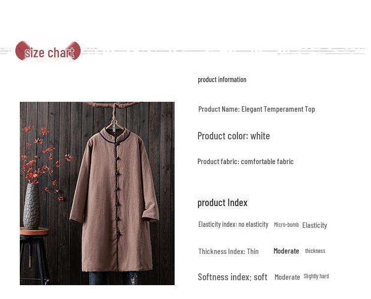 Women's Retro Mid-Length Cotton Jacket - Thick, Warm, Loose-Fit Winter Coat for 2026