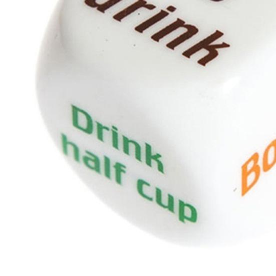 3Pcs/Set Funny Drinking Sip Dice Roll Decider Game Party Bar Pub Club Toy Gift