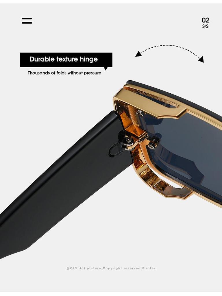 2023 Retro Square Sunglasses: Cross-Border Street Style for Men and Women