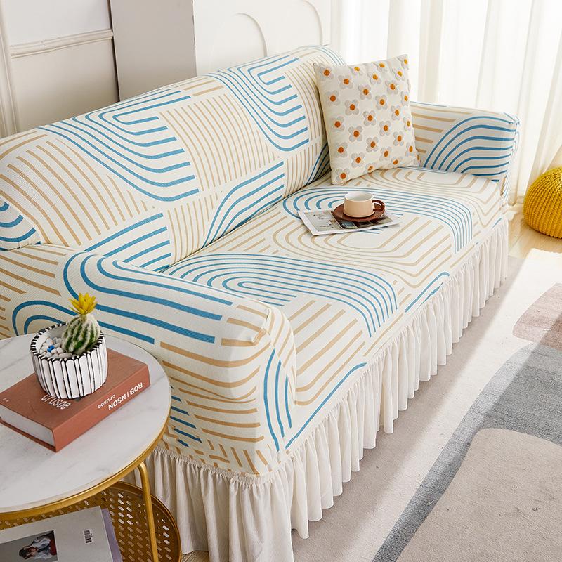

Чехол для дивана с принтом, нескользящий чехол для дивана, утолщенный чехол для дивана, защитная мебель для спальни, офиса, гостиной, домашнего декора 90-140cm