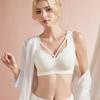 Large Size Lingerie Women's Seamless Bra Anti Sagging Gathered Breasts Comfortable Vest Style Bra