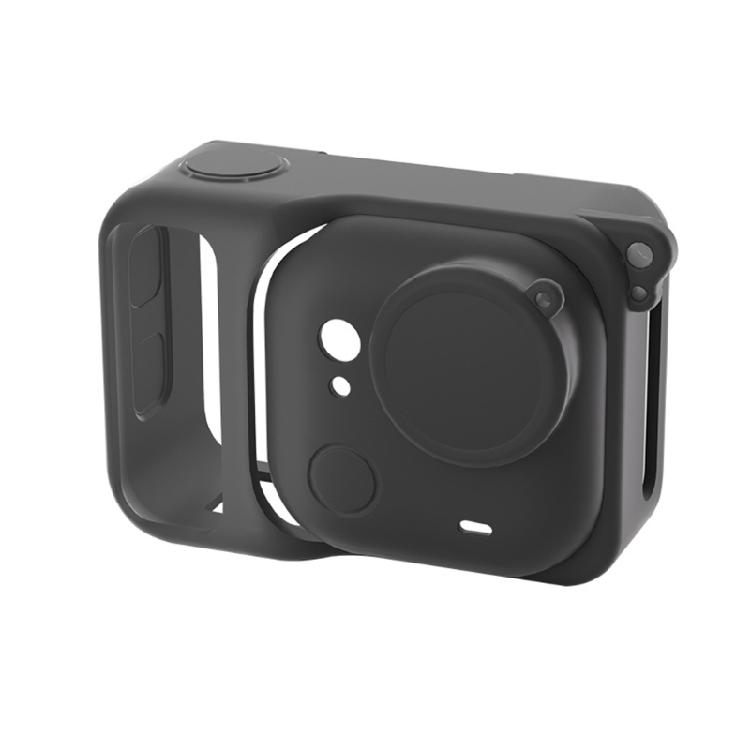 Silicone Housing Case For Sports Cameras Impact Resistant Construction Easy Clean Materials Integrated Safety Lanyard