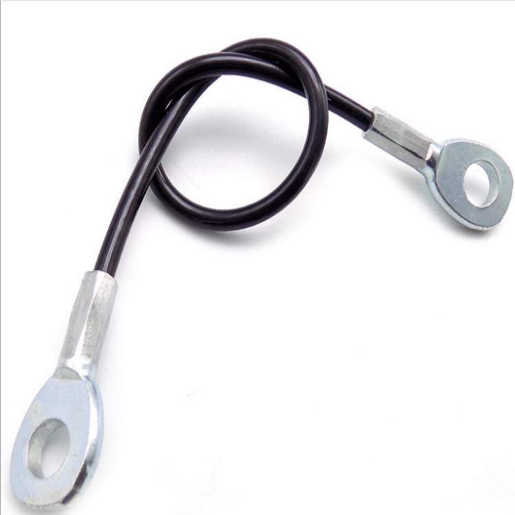 

DIY Home Fitness Steel Wire Pulley Cable with Rubber Coating