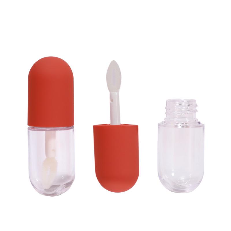 Mini Transparent Capsule Lip Glaze Tube - Empty Lip Gloss and Lipstick Packaging