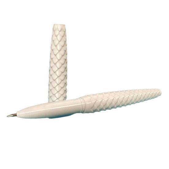 Kryt na kuličkové pero s dračí šupinou 3D tisk Prázdný obal na gelové pero Kancelářské školní papírnictví pro děti dospělé