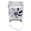 CPU Cooling Fan 3.54in 4 Heat Pipes 3pin 12VDC 2000RPM Hydraulic Bearing CPU Air Cooler for Motherboard with Backplate
