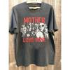 Mutter Liebe Knochen Bandmitglied Muster T-Shirt Retro T Sommer Neu Unisex T-Shirt Lässige Mode