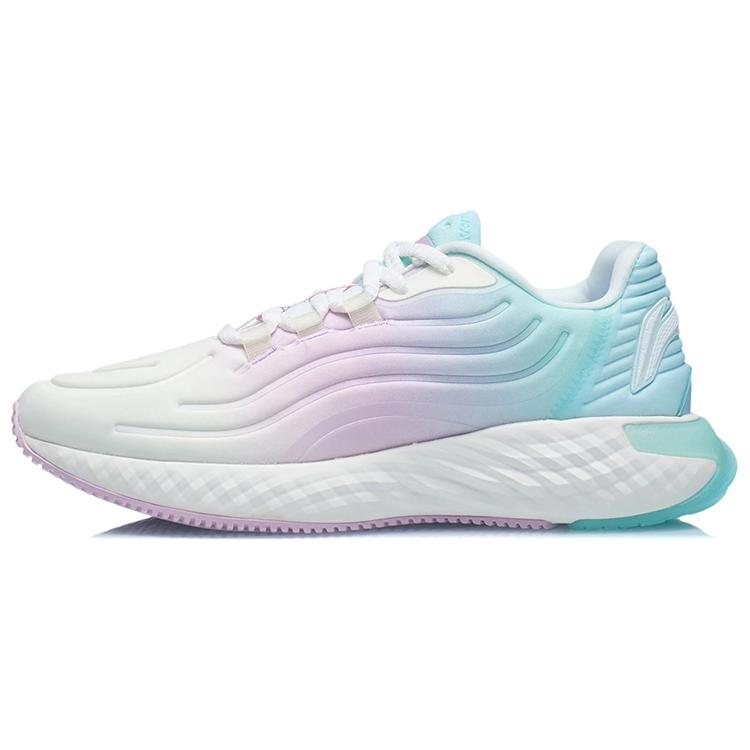 

Li Ning Slip Resistant Abrasion Resistant Low top Running Shoes Women s Light Blue ARSR038-3 35.5