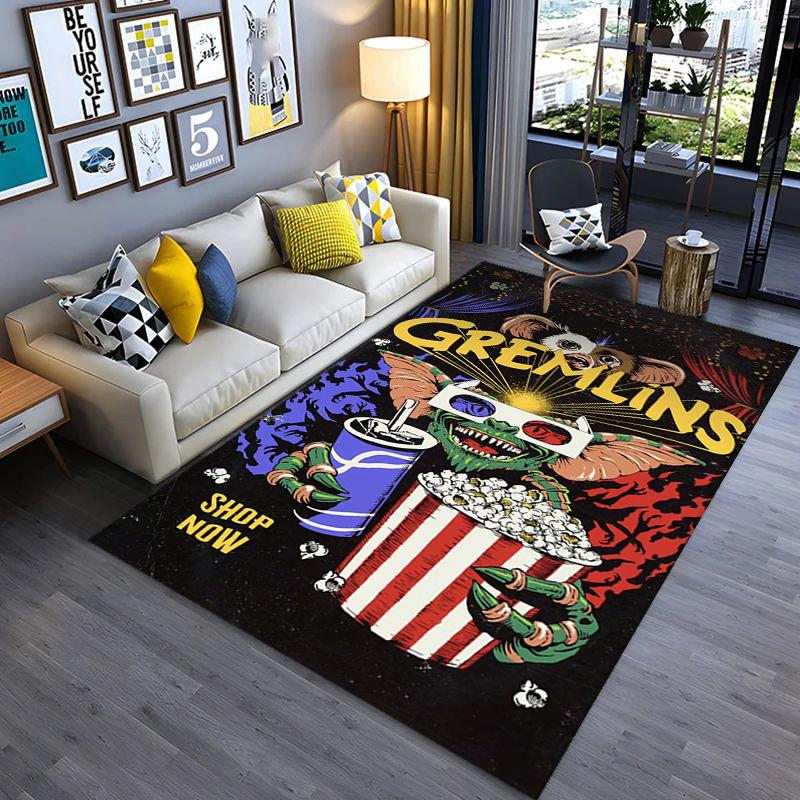 Gremlins: Chaos Unleashed carpet printing Suitable for all seasons Bathroom mat Fashion Art