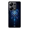 Case For Xiaomi Redmi Note 13 Pro 4G Cosmic Turtle Sacred Flower of Life Maniacase