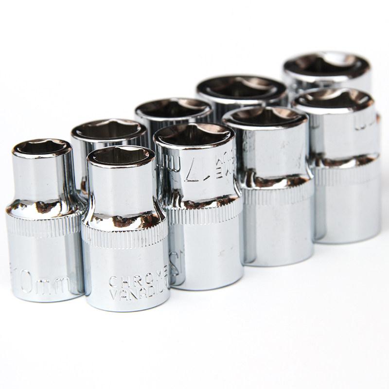 10Pcs Bicycle Motorcycle Car Repairing Tool Set 10 Pcs Socket Wrench Set