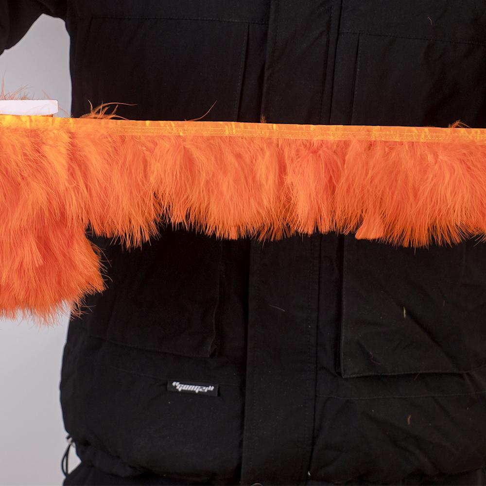 1Meter Fluffy Red Marabou Feather Trim Turkey Feathers For Crafts Ribbon Width 6-8" Turkey Plumes Fringe Diy Wedding Decoration