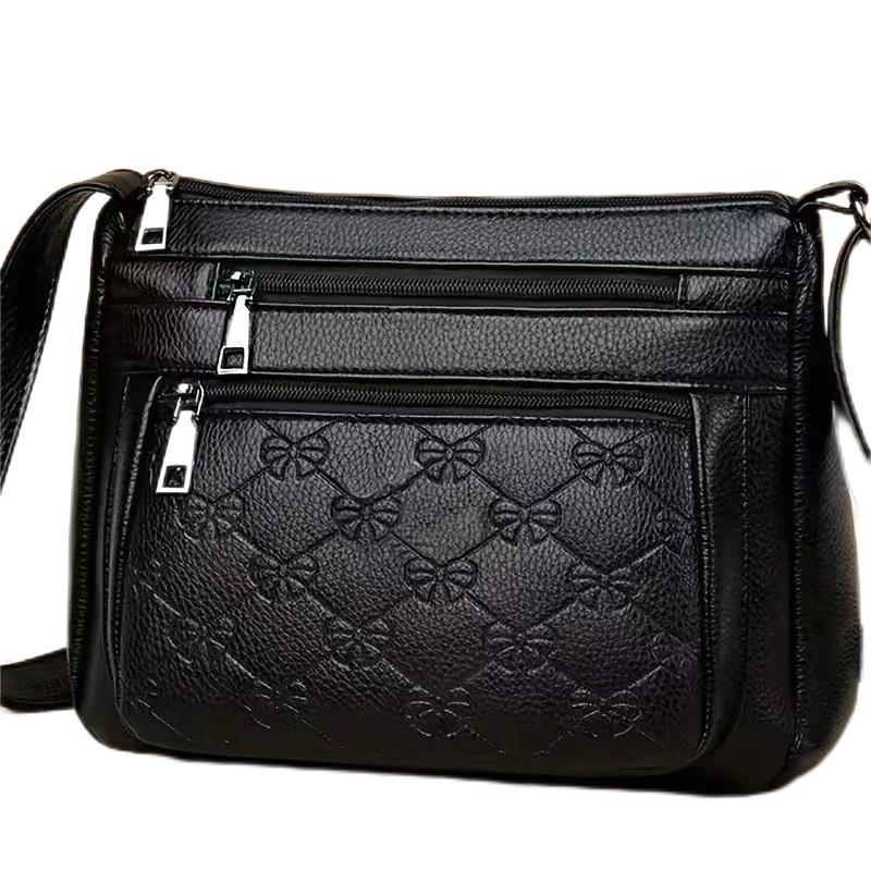 1Pc Frauen Damen Multi Pocket Messenger Bag Handtasche Cross Body Taschen Schultertasche