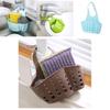 Versatile Kitchen Sink Soap Sponge Holder With Adjustable Strap For Easy Organizing