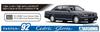 Aoshima Bunka Kyozai The Model Car Series Nissan Y32 V30 Twin Cam Turbo Gran Turismo Ultima 1992 Plastic Model 1/24 No.92 Cedric/Gloria