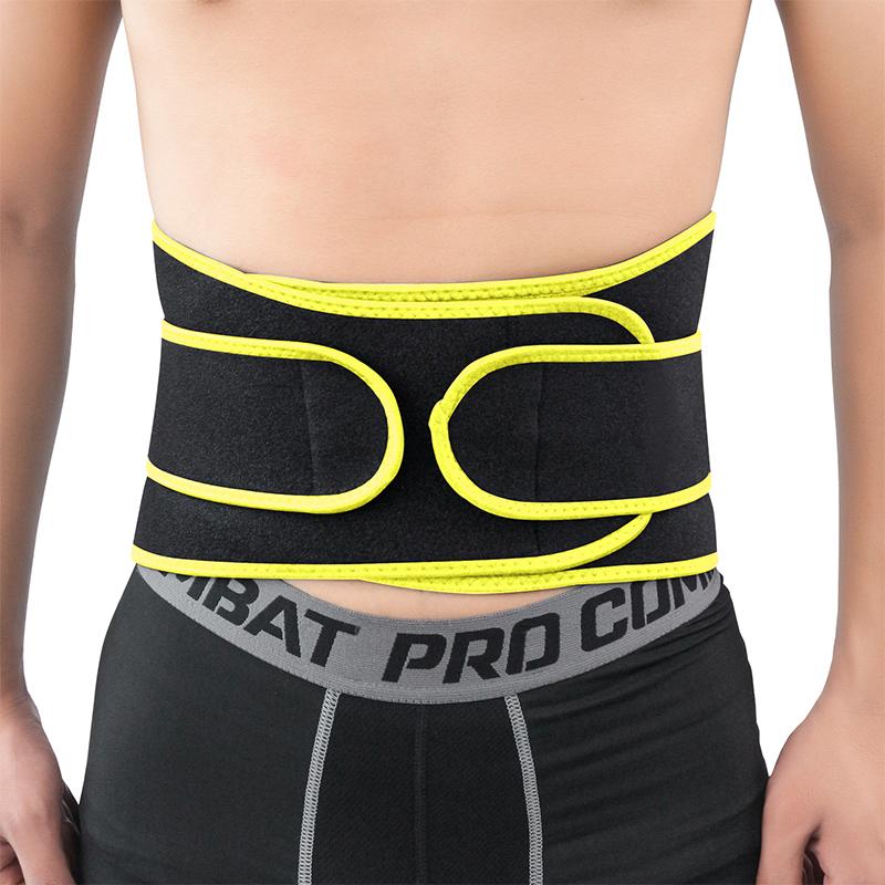 Durable And Safe Tcare Back Support Sport Adjustable Back Brace Lumbar Support Belt With Breathable Dual Straps Gym Lower Back Pain Relief Unisex