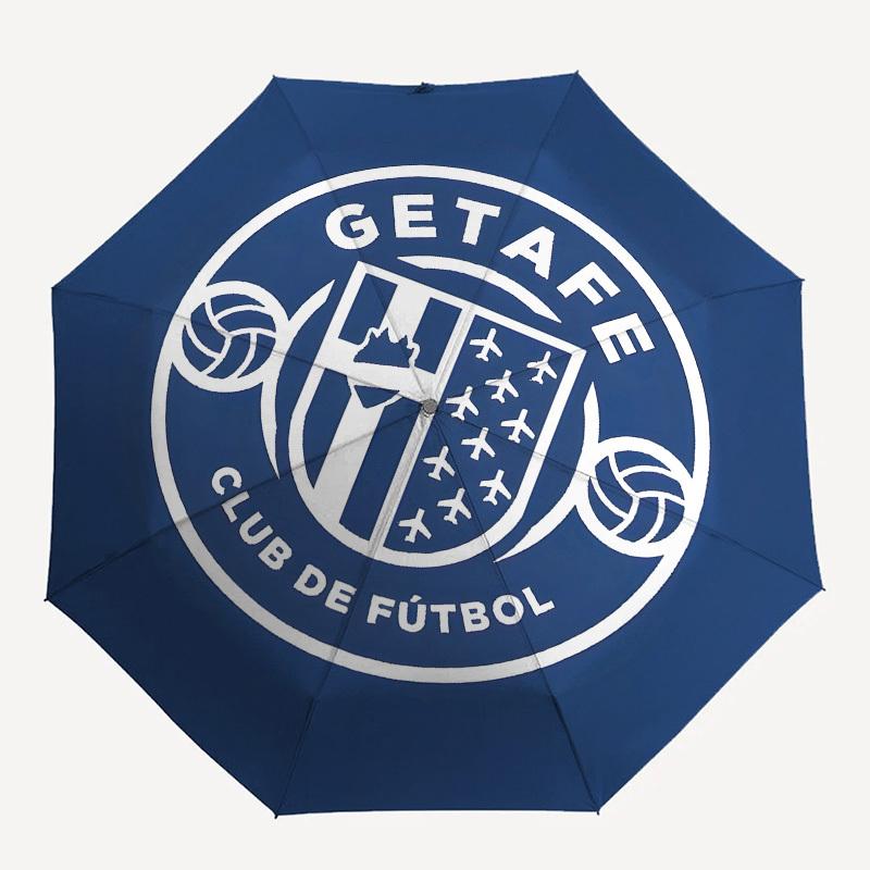 Getafe Club De Futbol Automatic Opening and Closing, 8 Rib Structure Portable Umbrella, Suitable for Men and Women In All Seasons  Perfect G
