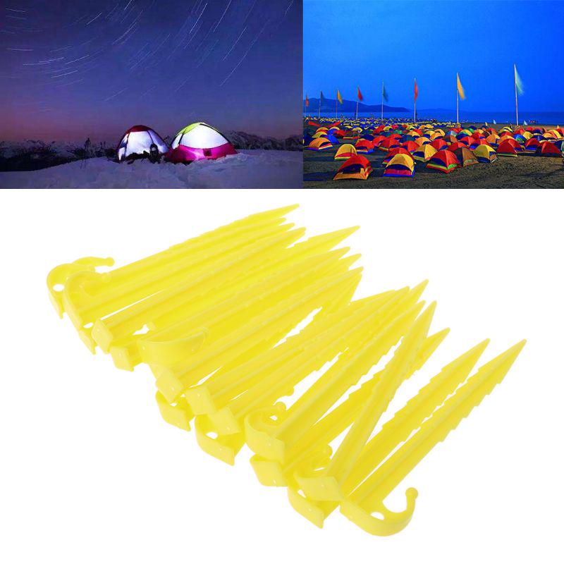 20Pcs Garden Stakes Tent Pegs for Holding Down the Tents Garden Netting Tarp 20Pcs Garden Stakes Tent Pegs for Holding Down the Tents Garden Netting Tarp