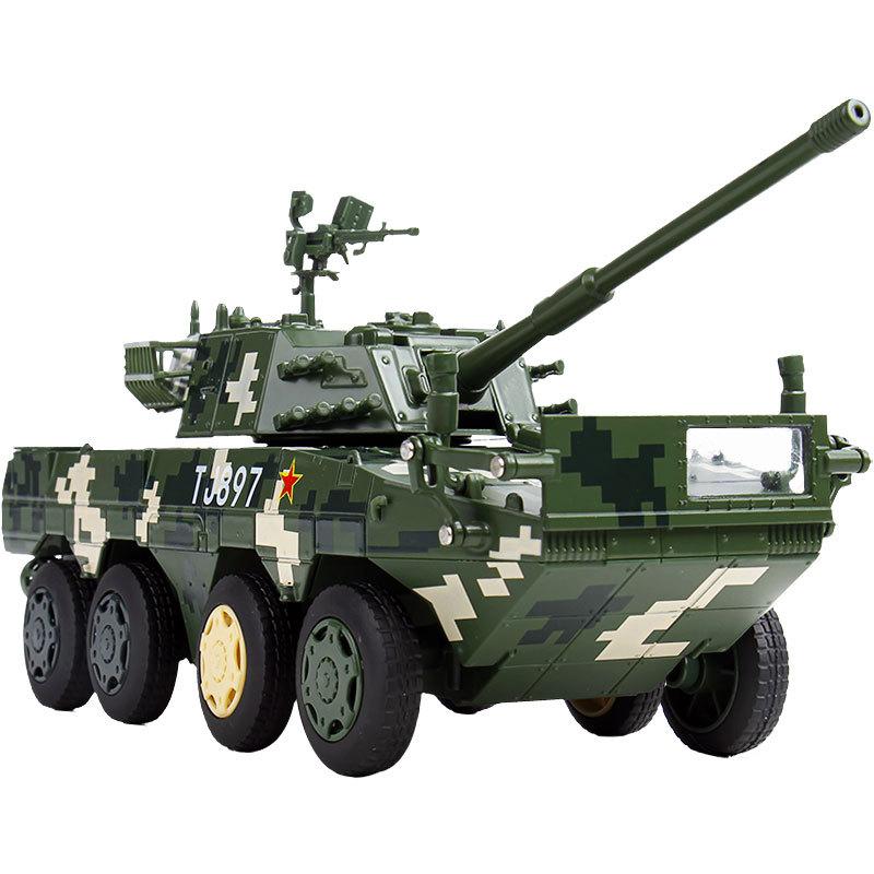 1: 32 alloy wheeled tank model,simulated military style model ornament,original packaging gift box,wholesale