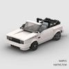 MOC MK1 T1 Cabriolet Station Wagon Sports Vehicle SUV Car Building Blocks Brick Racing Creative Supercar Kids Toys Gift