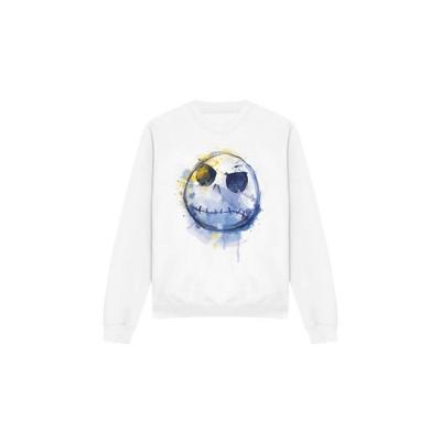 The Nightmare Before Christmas Unisex Adult Jack Skellington Painted Sweatshirt