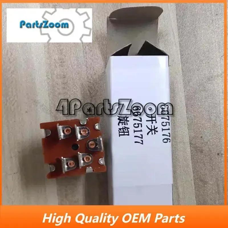 2pcs New Heater Fan Blower Switch 6675176 for Bobcat 320 322 323 325 328 331 334