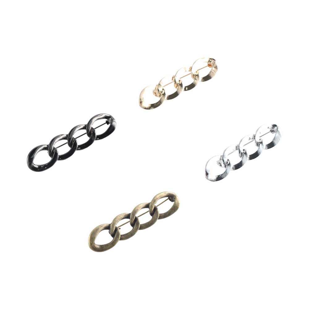 Button Clasps Pants Button Tightener Waist Buckle Twist Chain Brooches Skirts