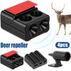 4Pcs Car Deer Warning Whistles Device Deer Repelling Whistles Physical Ultrasonic Mini Car Whistle Waterproof Save Deer Whistle