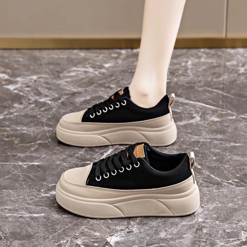 Neue Schuhe mit dicken Sohlen, Plateau-Sneaker, Vielseitig, Modisch, Lässig und Sportlich Damen Schuhe