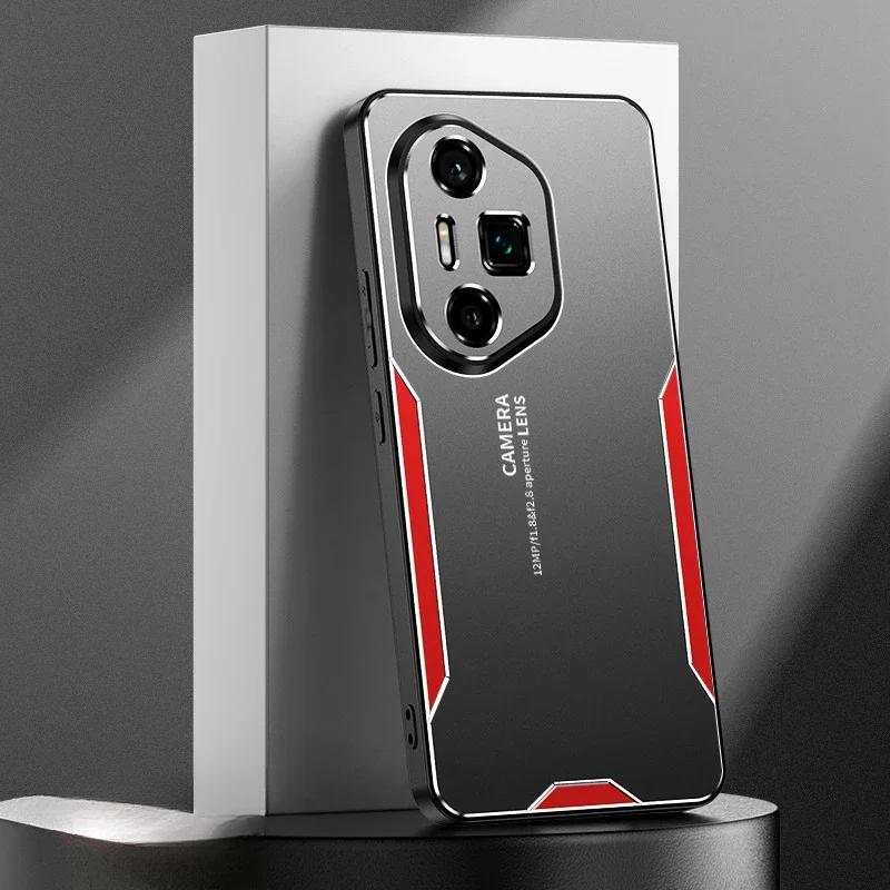 

Металлический матовый задний чехол из алюминиевого сплава для Honor 500 400 200 Smart 300 Ultra Lite Pro Ощущение холодного прикосновения Защитный чехол для телефона For Honor 400 Lite
